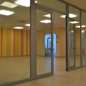 Противопожарная перегородка с двойным стеклом / серия FRM5389