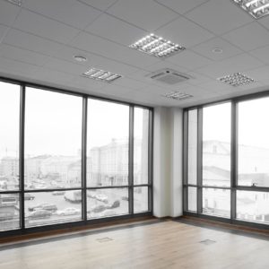 Витражное противопожарное окно / серия FRM955